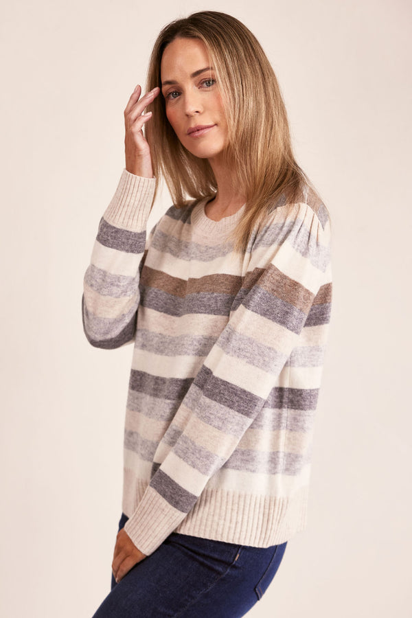 See Saw Australian Wool Blend Stripe Sweater