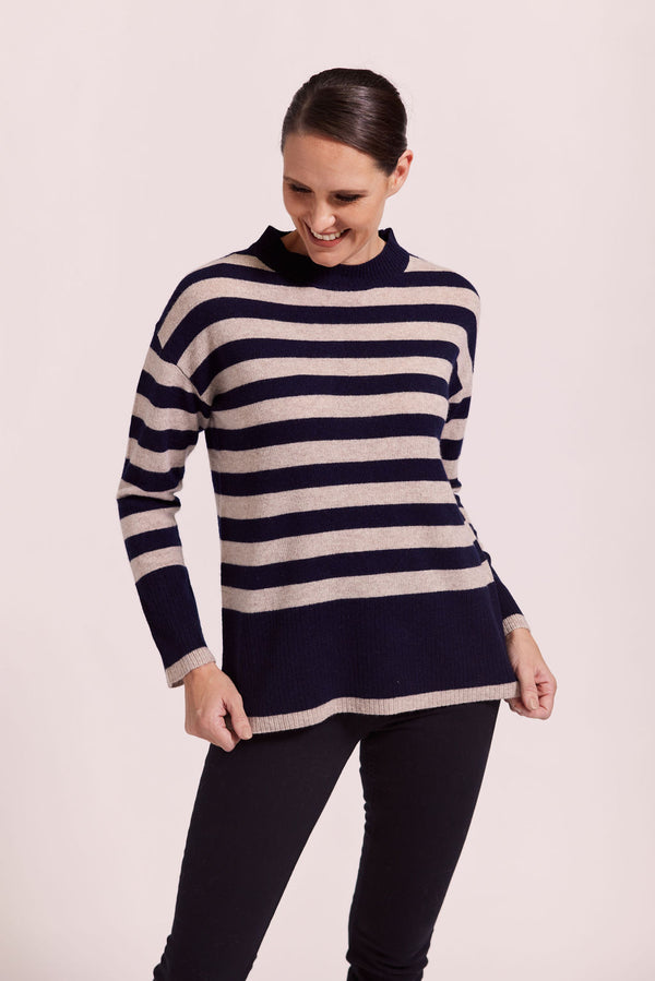 See Saw Merino Luxe Stripe Sweater