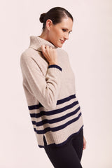 See Saw Merino Luxe Roll Neck Sweater