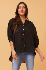 Caroline Morgan Button Back Shirt