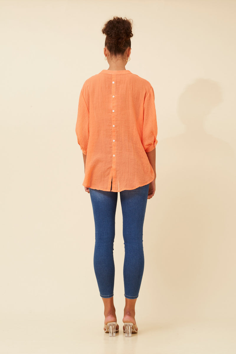 Caroline Morgan Button Back Shirt