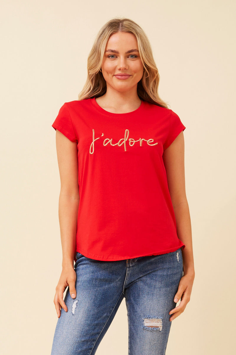 Caroline Morgan Jadore TShirt