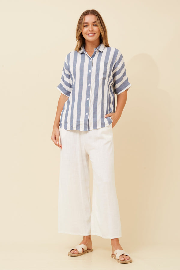 Caroline Morgan Stripe Shirt