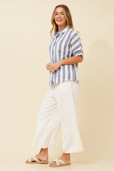 Caroline Morgan Stripe Shirt