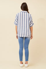 Caroline Morgan Stripe Shirt