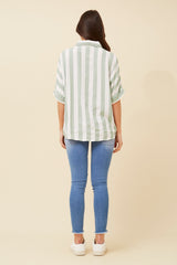 Caroline Morgan Stripe Shirt