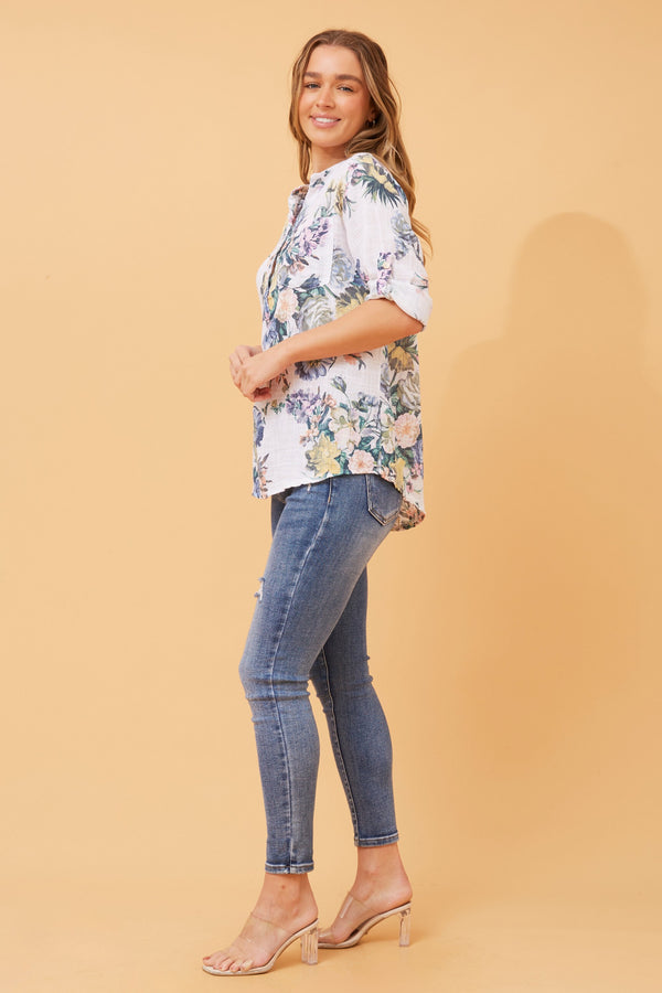 Bottega Floral Top