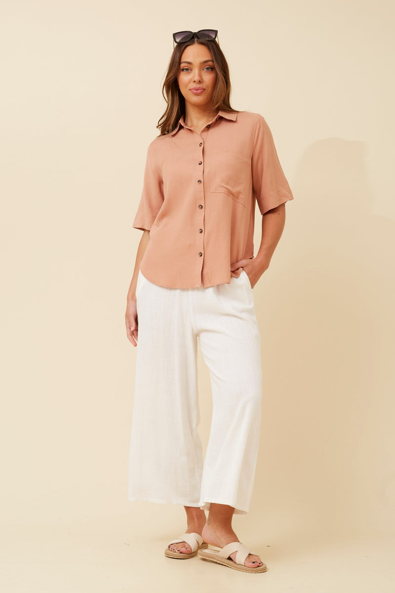 Caroline Morgan Patch Pocket Shirt