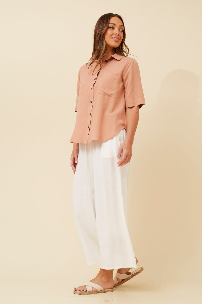 Caroline Morgan Patch Pocket Shirt