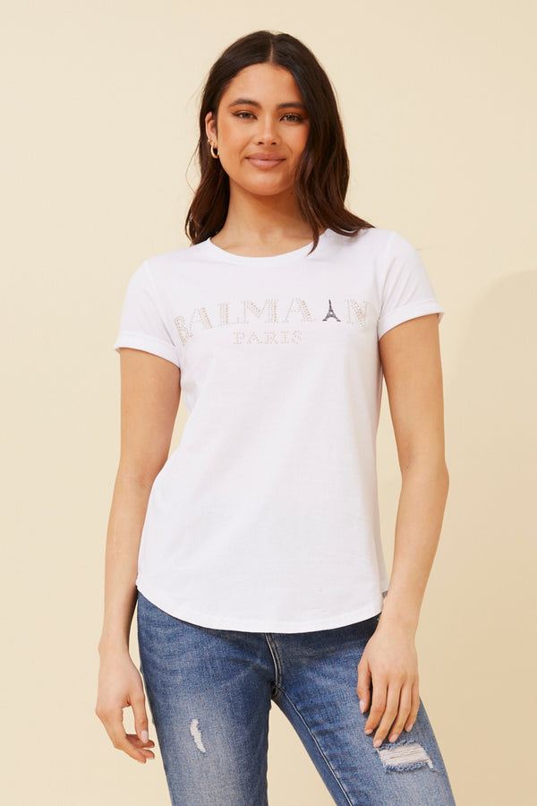 Caroline Morgan Balmain T'Shirt