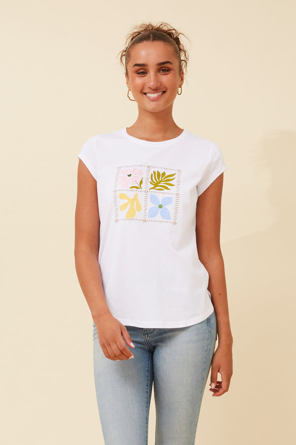 Caroline Morgan Printed Top