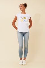 Caroline Morgan Printed Top