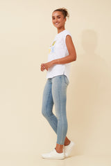 Caroline Morgan Printed Top