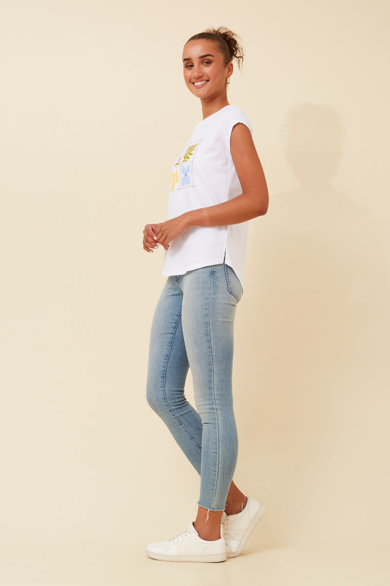 Caroline Morgan Printed Top