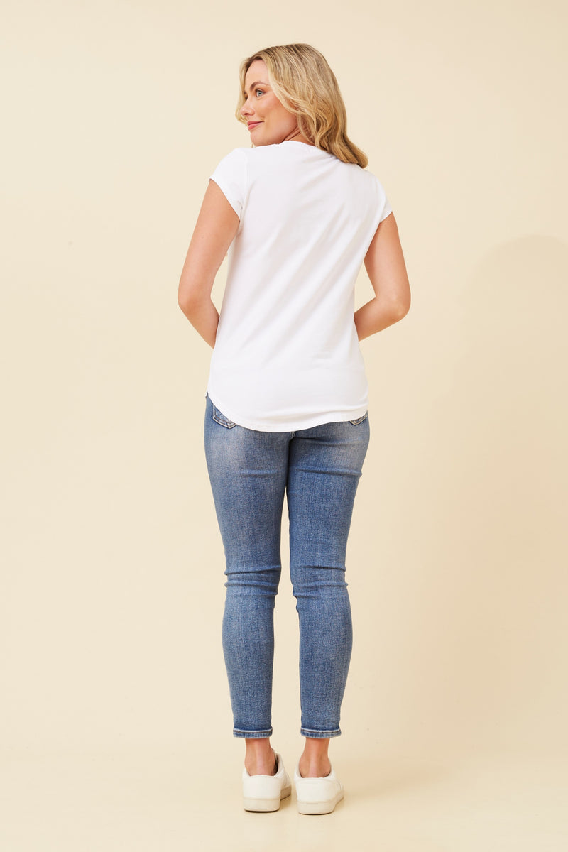 Caroline Morgan "Positano" Print Tee
