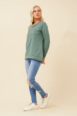 Caroline Morgan "COCO" Graphic Jumper