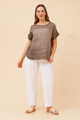 Bottega Linen Top