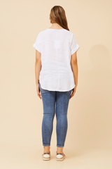 Bottega Linen Top