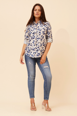 Caroline Morgan Printed Shirt