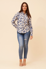 Caroline Morgan Printed Shirt