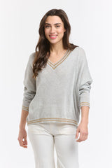 Italian Star Lurex College Knit
