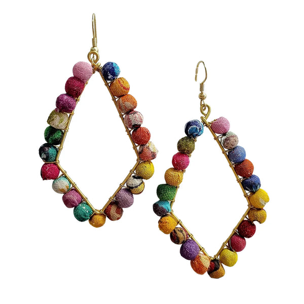 ZODA Raveena Handbeaded Earrings