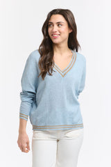 Italian Star Lurex College Knit