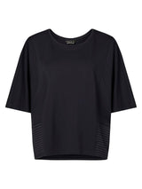 Marco Polo Spliced Pinstripe Top
