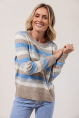 See Saw Australian Wool Blend Striped Sweater