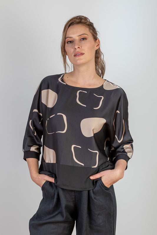 JJ Sisters Printed Top