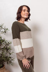 See Saw Australian Wool Blend Stripe Sweater