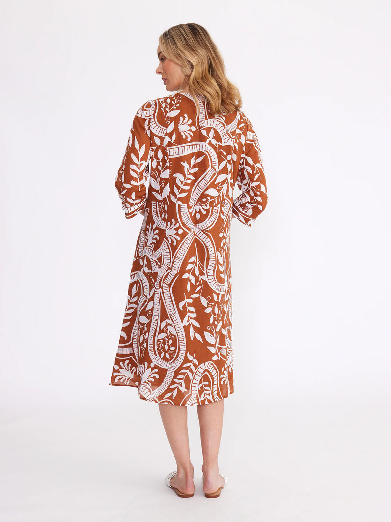 Yarra Trail Siena Print Dress