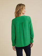 Yarra Trail Tuck Front Top