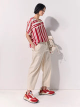 Marco Polo Inverse Stripe Top