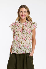 365 Days Greta Flutter Top