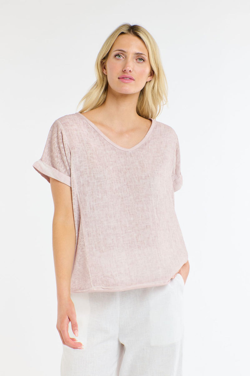 Love From Italy Short Sleeve Calypso Top