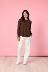 Gordan Smith Brushed Cotton Crew Neck Tee