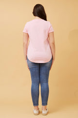 Caroline Morgan Sequin/Beaded TShirt