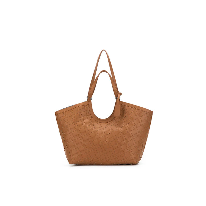 Solana 2pc Woven Tote Handbag