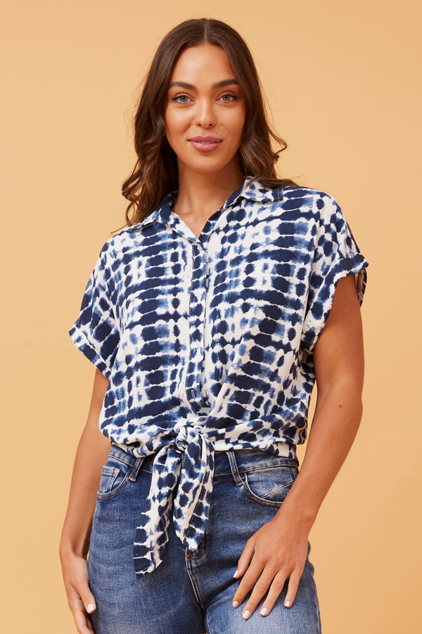 Bottega Printed Check Shirt