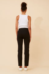 Caroline Morgan Pull Up Straight Leg Pant