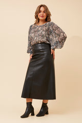 Caroline Morgan Paisley Print Shirt
