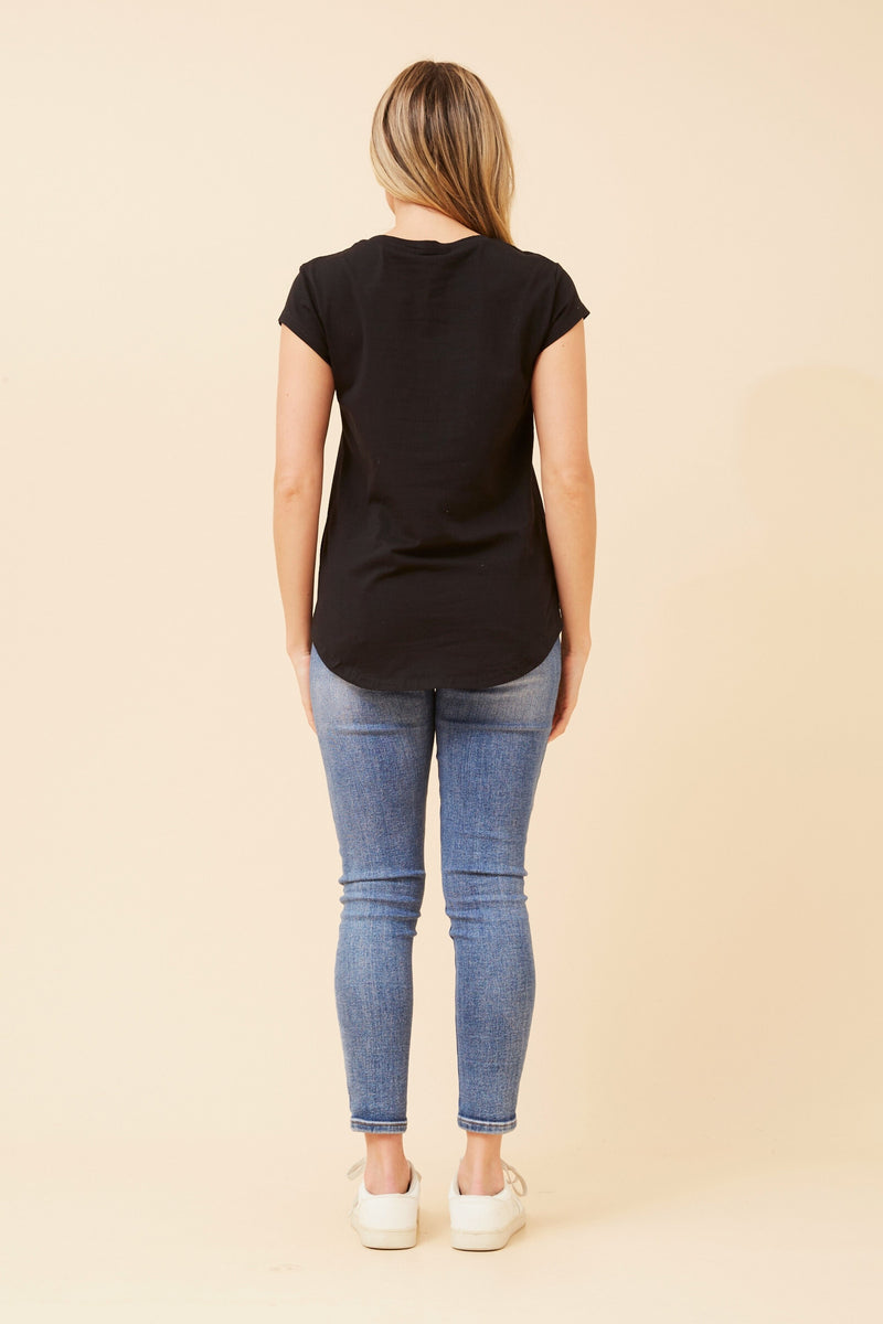 Caroline Morgan Coco Embellished T'Shirt
