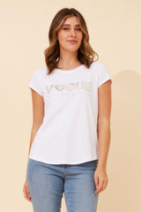 Caroline Morgan Vogue Paris T'Shirt