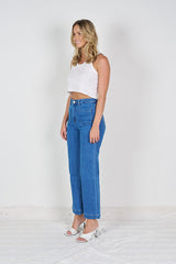 Jessie Wide Leg Flare Jean