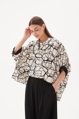 Tirelli Cowl Neck Top
