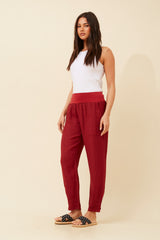 Bottega Linen Pants
