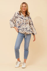 Bottega Floral Print Jacket