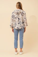 Bottega Floral Print Jacket
