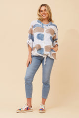 Bottega Paisley Print Hoody Jacket